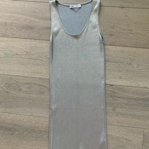 Zara Metallic Dress